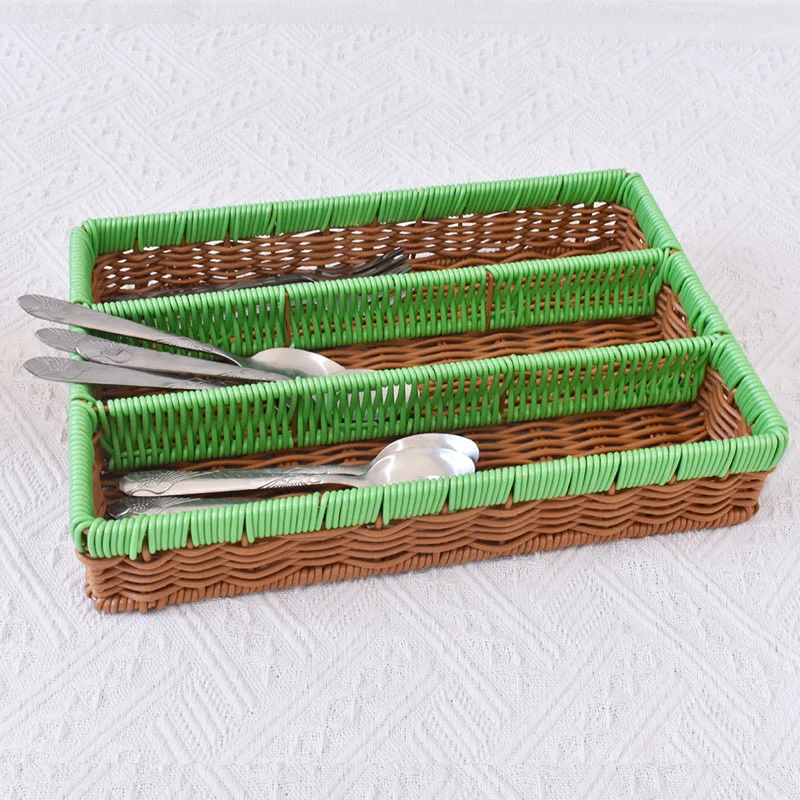 Multi-Tiered Woven Storage Tray Stornfield