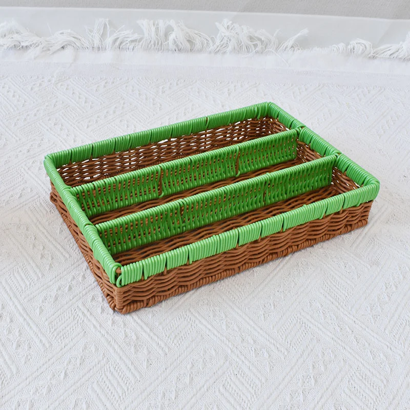 Multi-Tiered Woven Storage Tray Stornfield