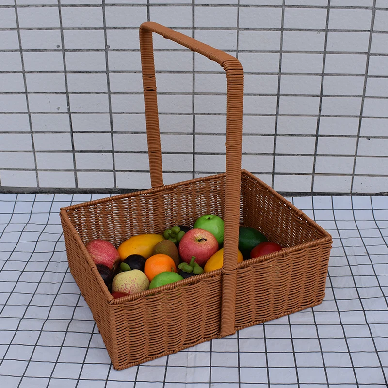 Multi-Functional Woven Storage Basket with Lid Stornfield