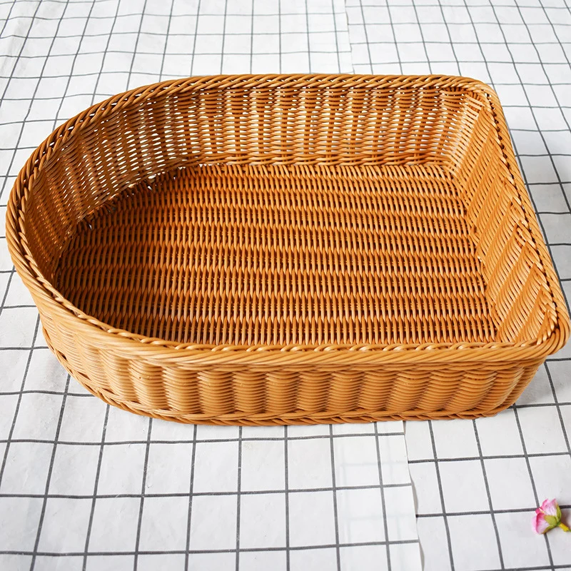 Handwoven Oval Storage Basket Stornfield