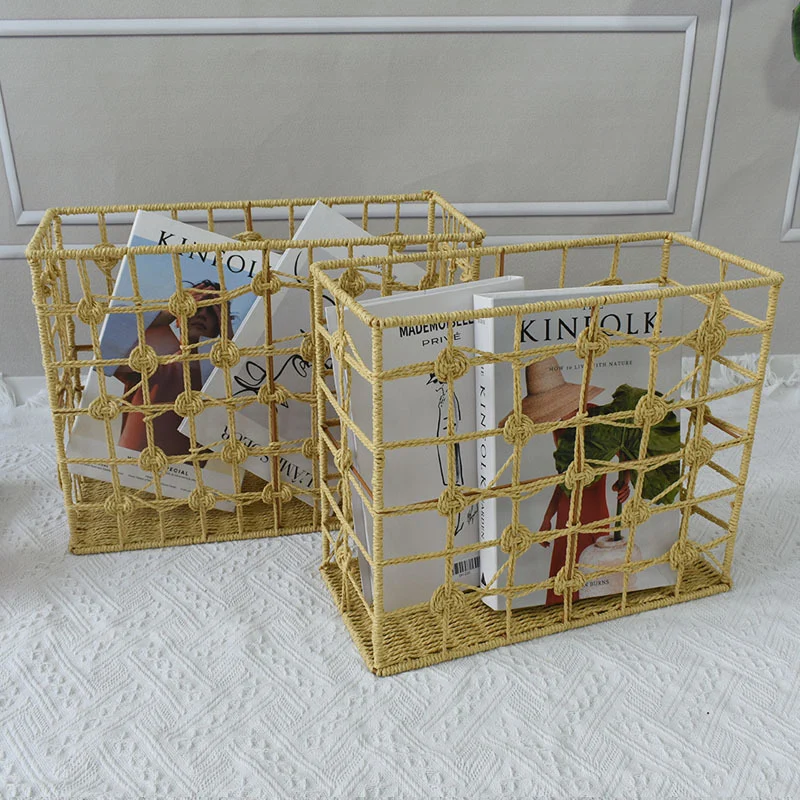 Handwoven Natural Fiber Storage Basket Stornfield