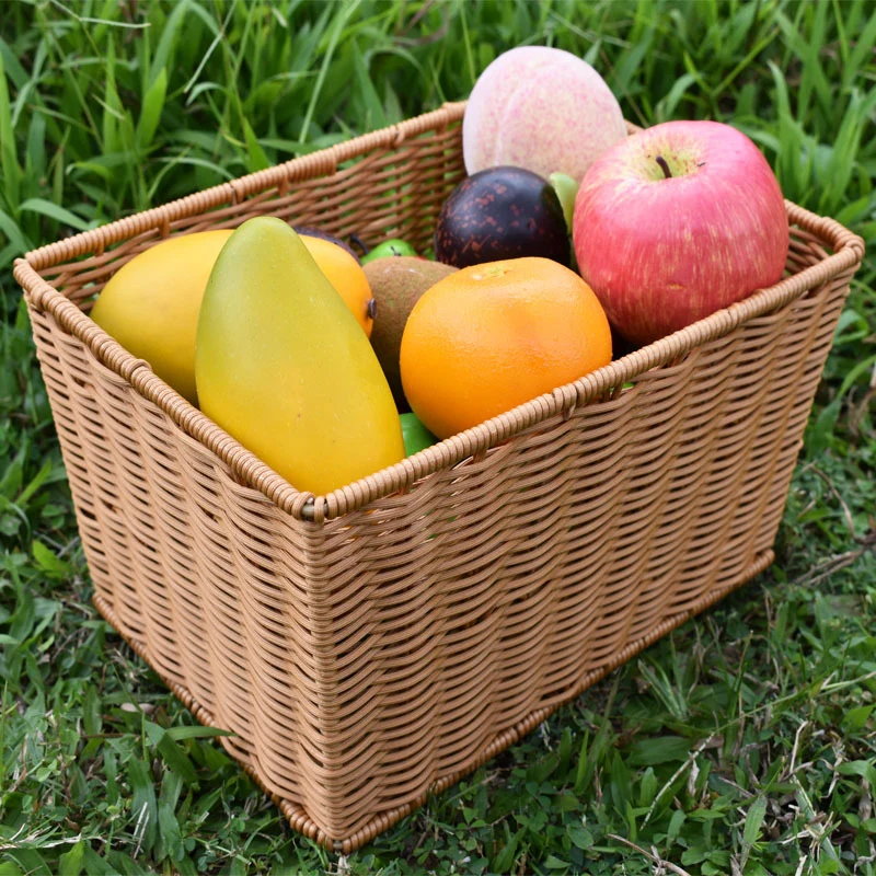 Woven Storage Basket with Natural Fiber Stornfield