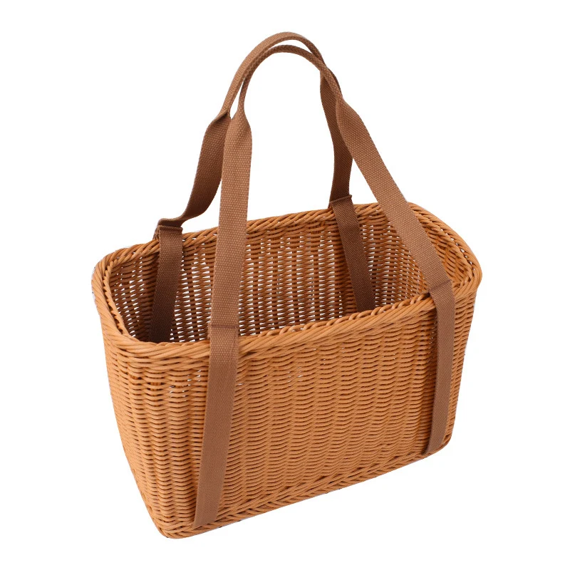 Stylish Woven Market Tote Stornfield