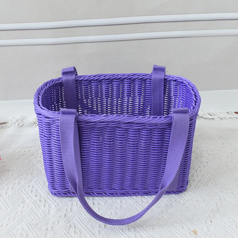 Stylish Woven Market Tote Stornfield