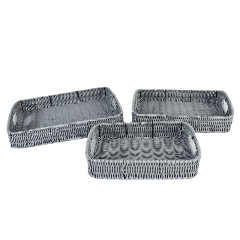 Stacking Woven Storage Trays Stornfield