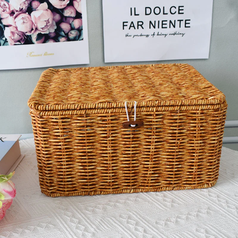 Handwoven Decorative Storage Box Stornfield