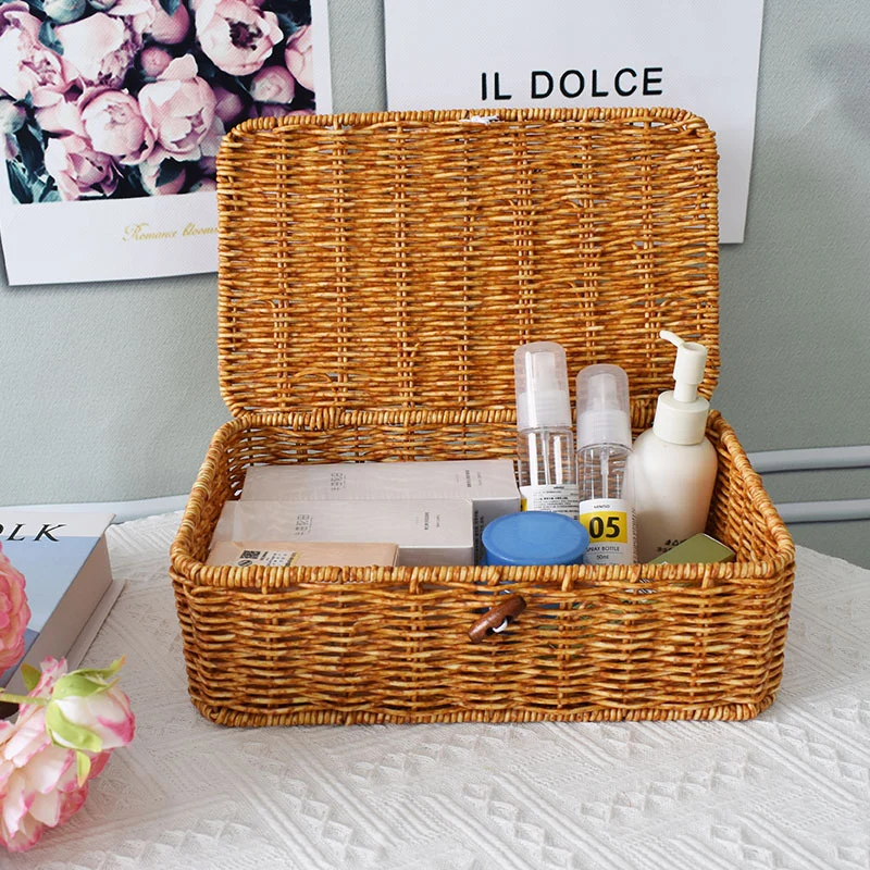 Handwoven Decorative Storage Box Stornfield