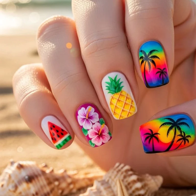 Tropical Fruit-Inspired Nail Art Kit Stornfield