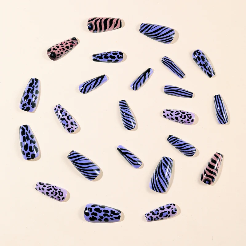 Trendy Animal Print Nail Art Set Stornfield