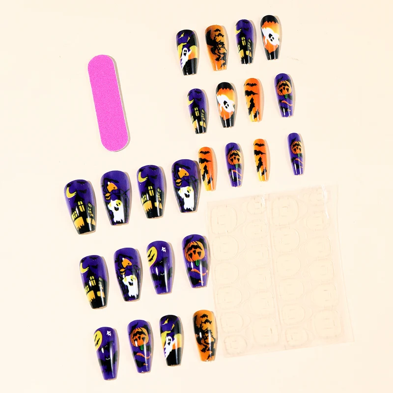 Themed Halloween Nail Art Extensions Stornfield