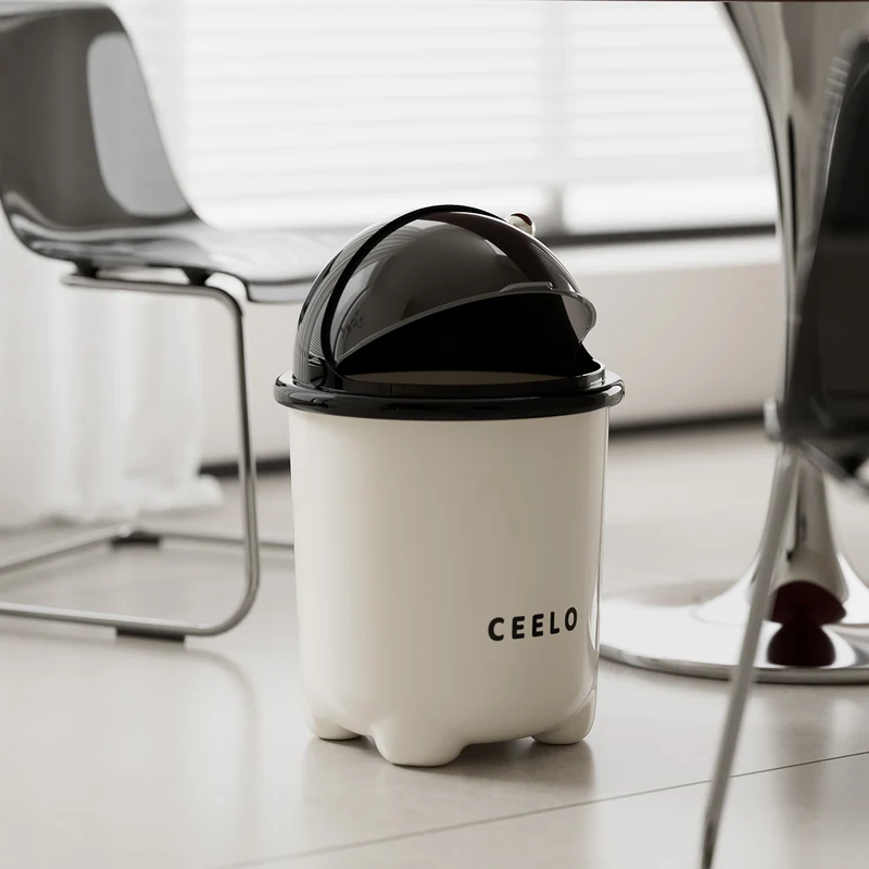 Stylish Modern Trash Can with Lid Stornfield
