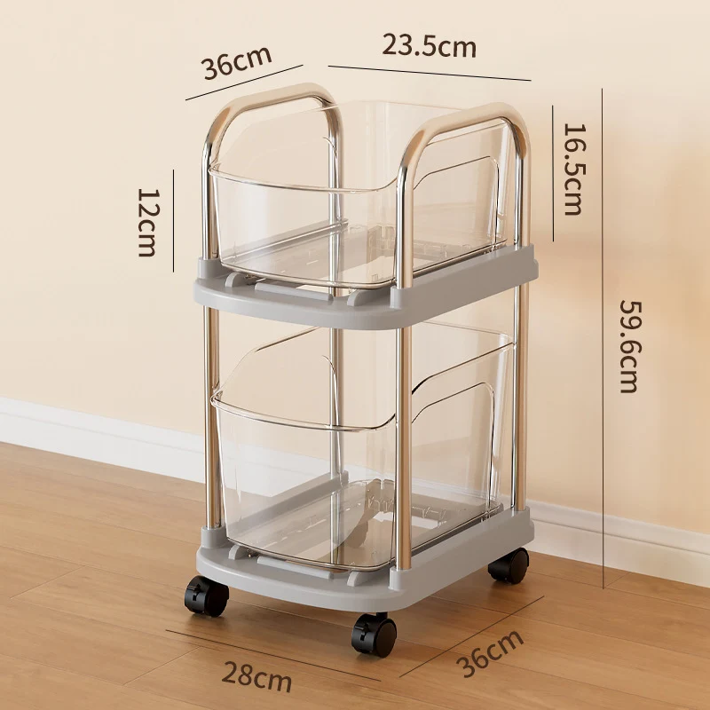 Rolling Multi-Functional Storage Cart Stornfield