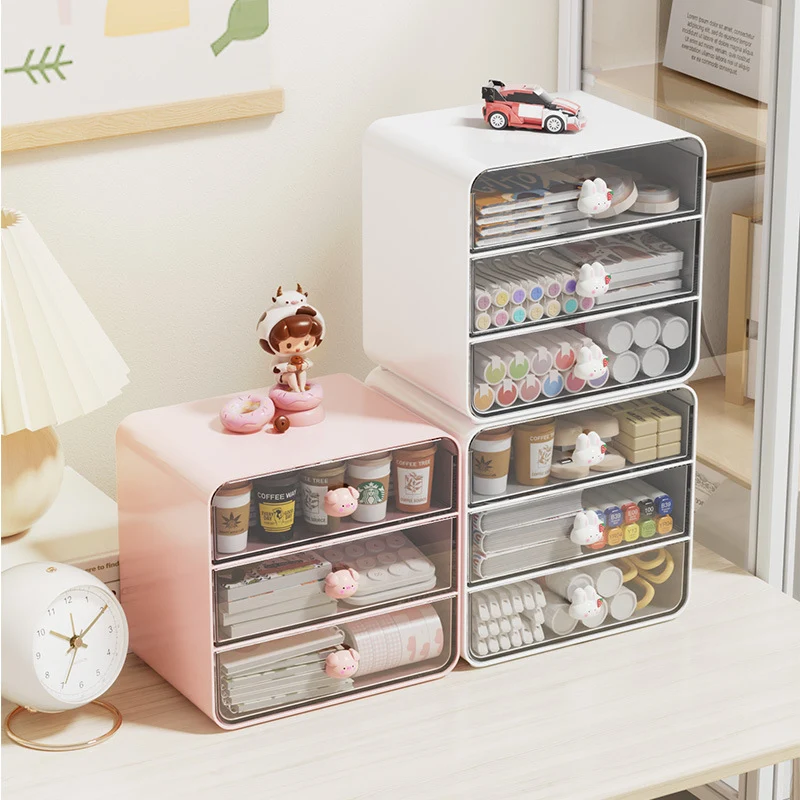 Modern Multi-Drawer Desktop Storage Organizer Stornfield