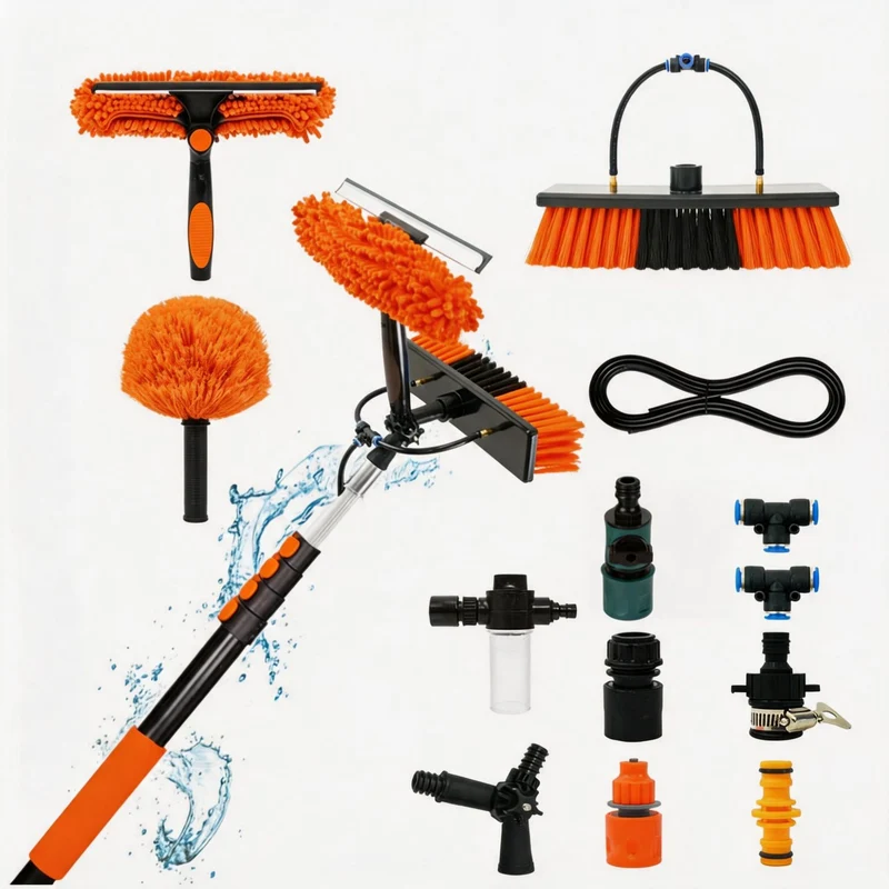 Telescopic High-Pressure Cleaning System Stornfield