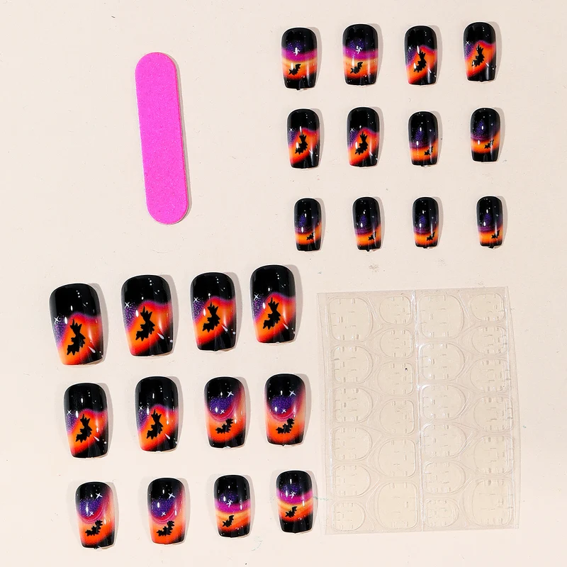 Spooky Halloween-Themed Nail Art Extensions Stornfield
