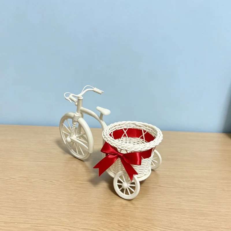 Dekorativer Mini-Fahrrad-Blumenkasten Karnz
