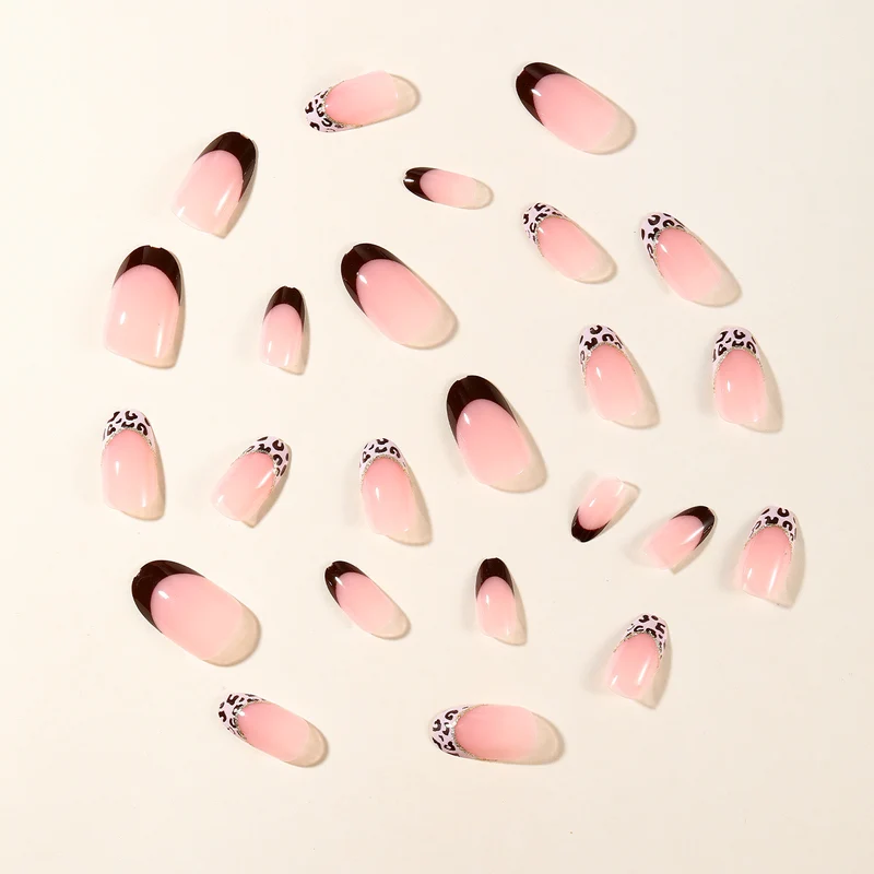 Stylish French Tip Nail Art Extensions Stornfield