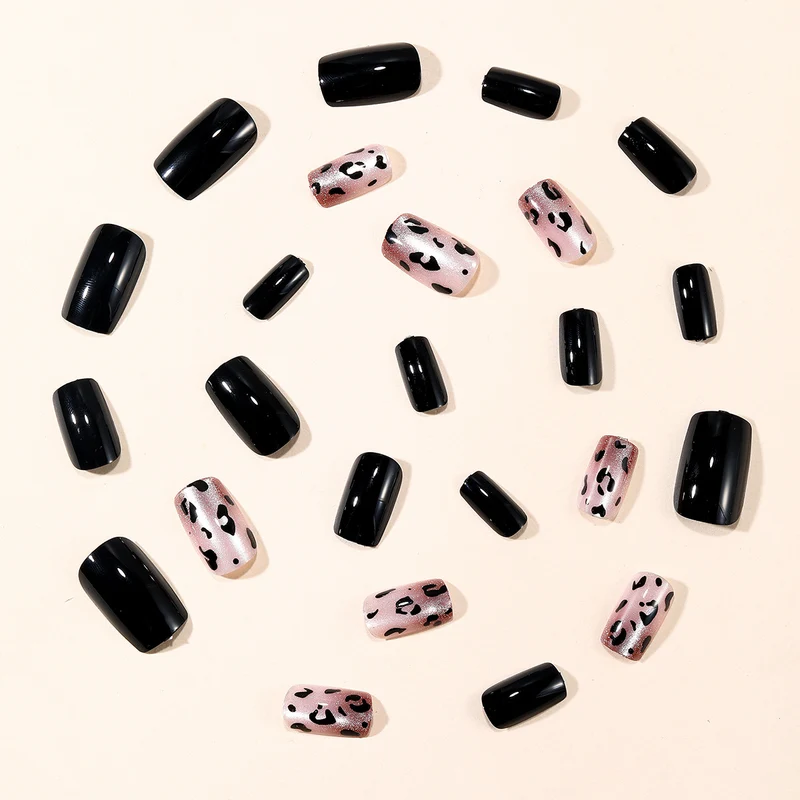 Stylish Animal Print Nail Art Extensions Stornfield