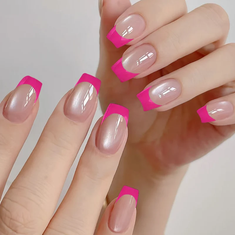 Stylish Acrylic French Tip Nail Art Stornfield