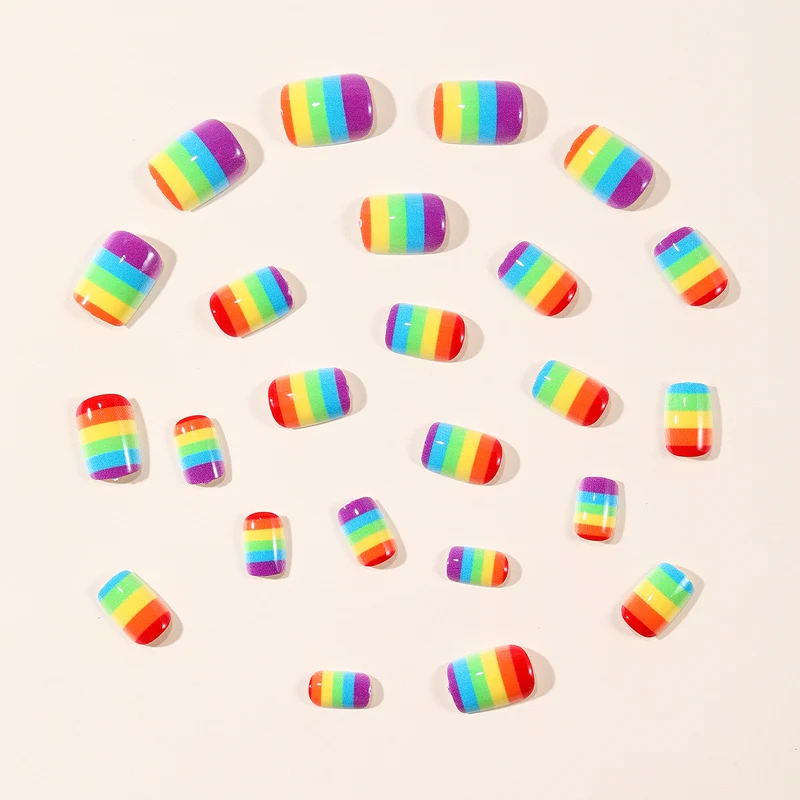 Stratified Rainbow Nail Art Set Stornfield
