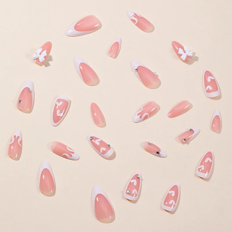 Heart-Inspired 3D Nail Art Design Stornfield