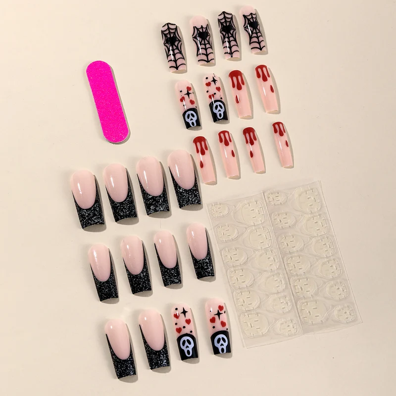 Halloween-Themed Nail Art Extensions Stornfield