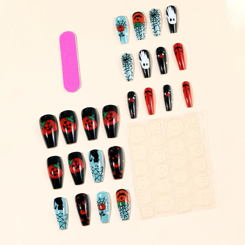 Halloween-themed Nail Art Extensions Stornfield