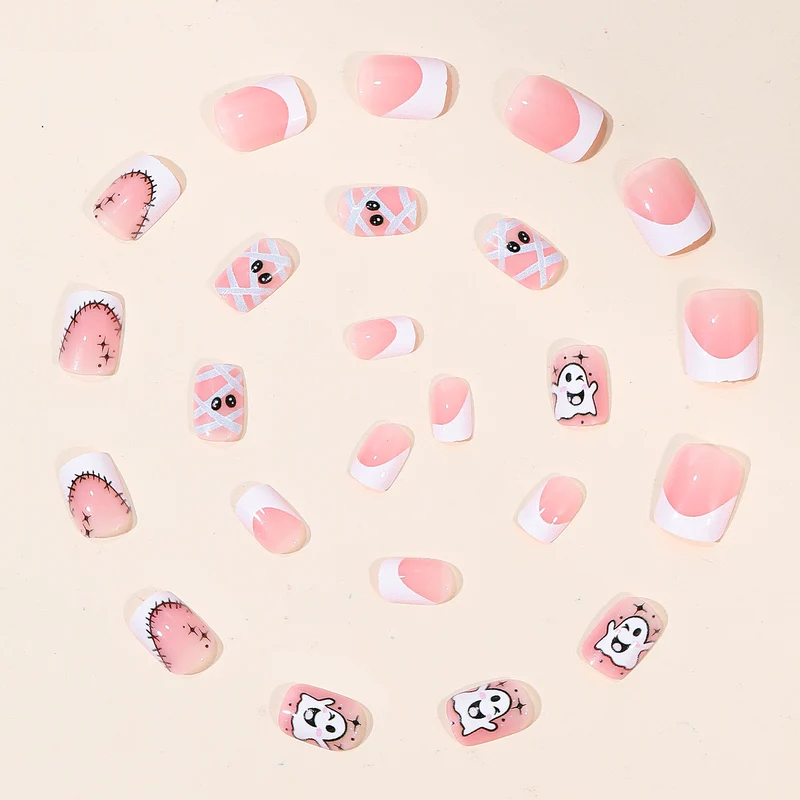Halloween-Themed Character Nail Art Extensions Stornfield