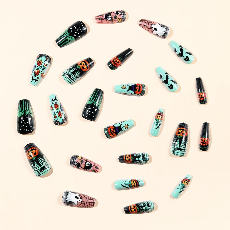 Halloween-Themed 3D Nail Art Extensions Stornfield 1789713455