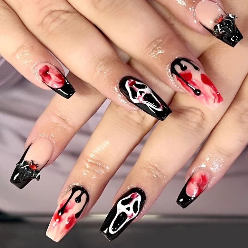 Halloween Themed 3D Decorative Nail Art Extensions Stornfield