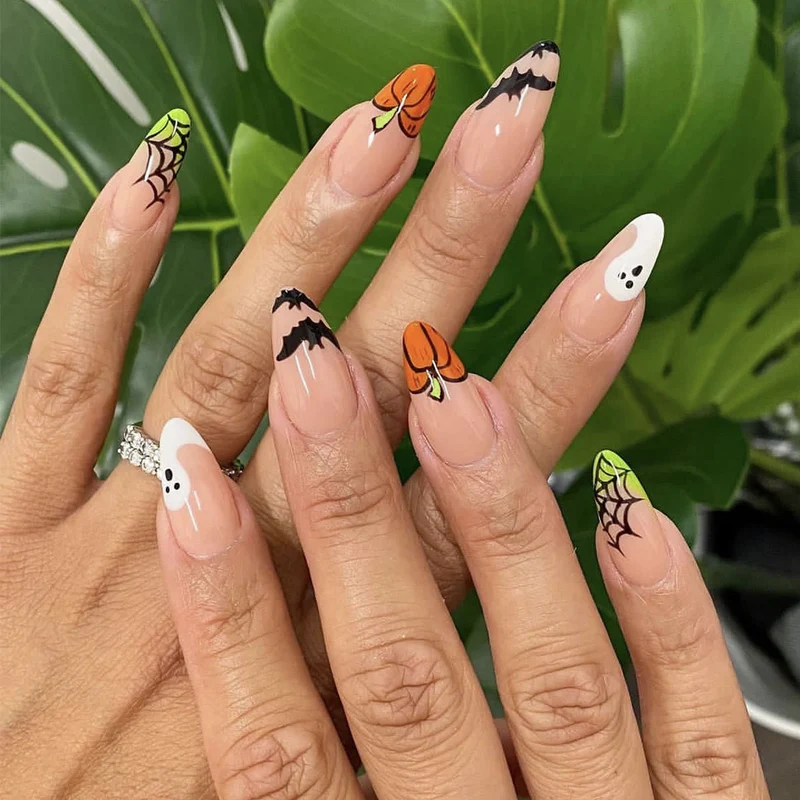 Halloween Themed 3D Decorative Nail Art Extensions Stornfield