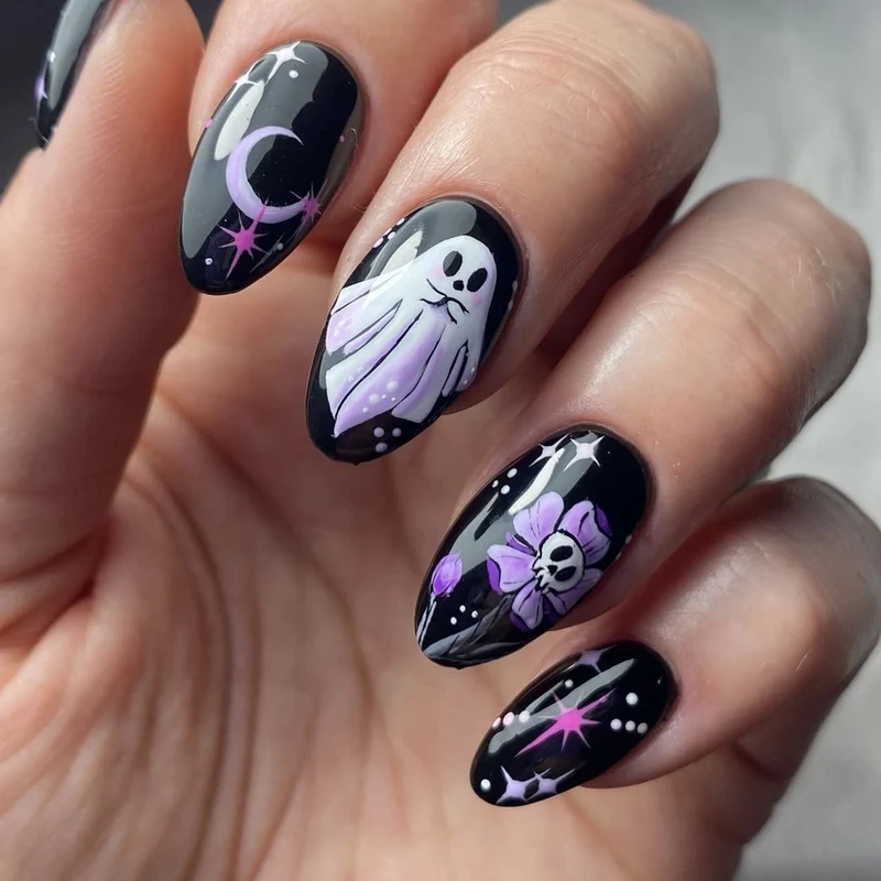 Halloween Themed 3D Decorative Nail Art Extensions Stornfield