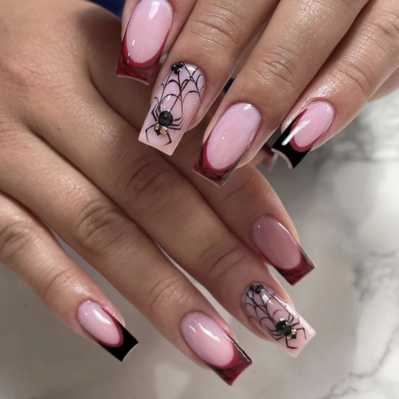 Halloween-Inspired Nail Art Set Stornfield