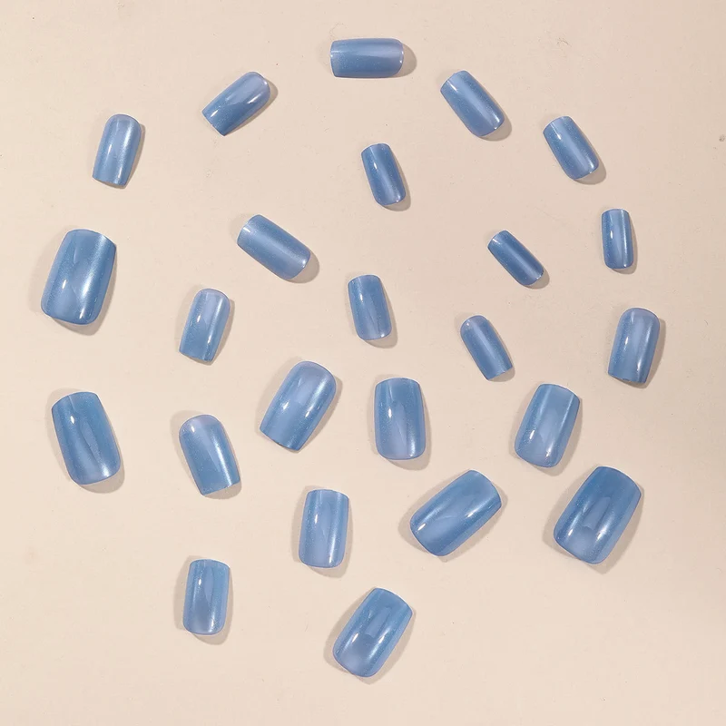 Gradient Glossy Nail Art Extensions Stornfield