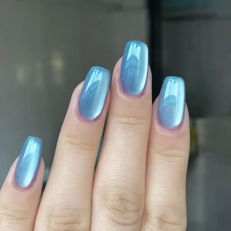 Gradient Glossy Nail Art Extensions Stornfield