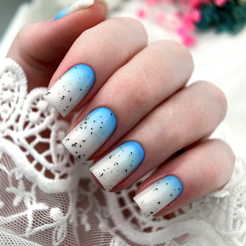 Gradient Gel Nail Art Extensions Stornfield