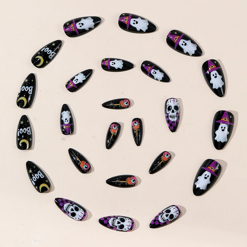 Gothic Halloween Nail Art Set Stornfield