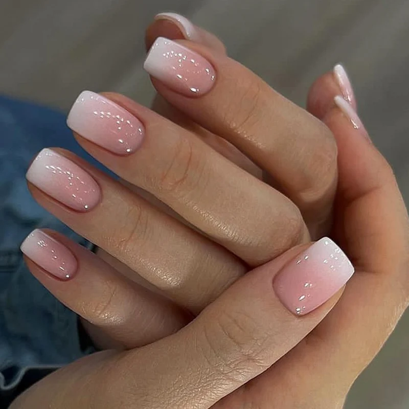 Glossy Ombre Nail Art Extensions Stornfield
