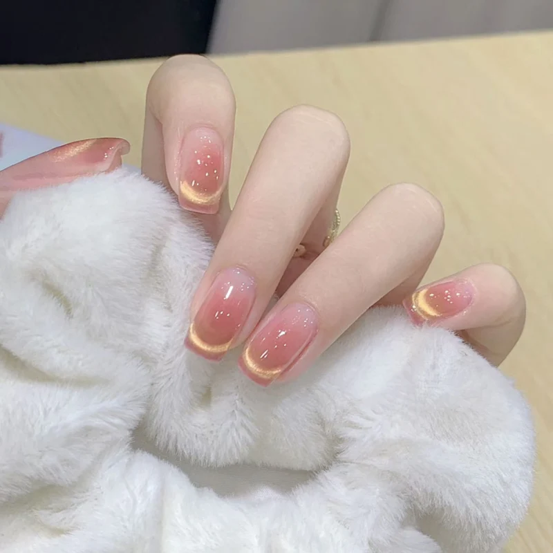 Glossy Ombre Nail Art Stornfield