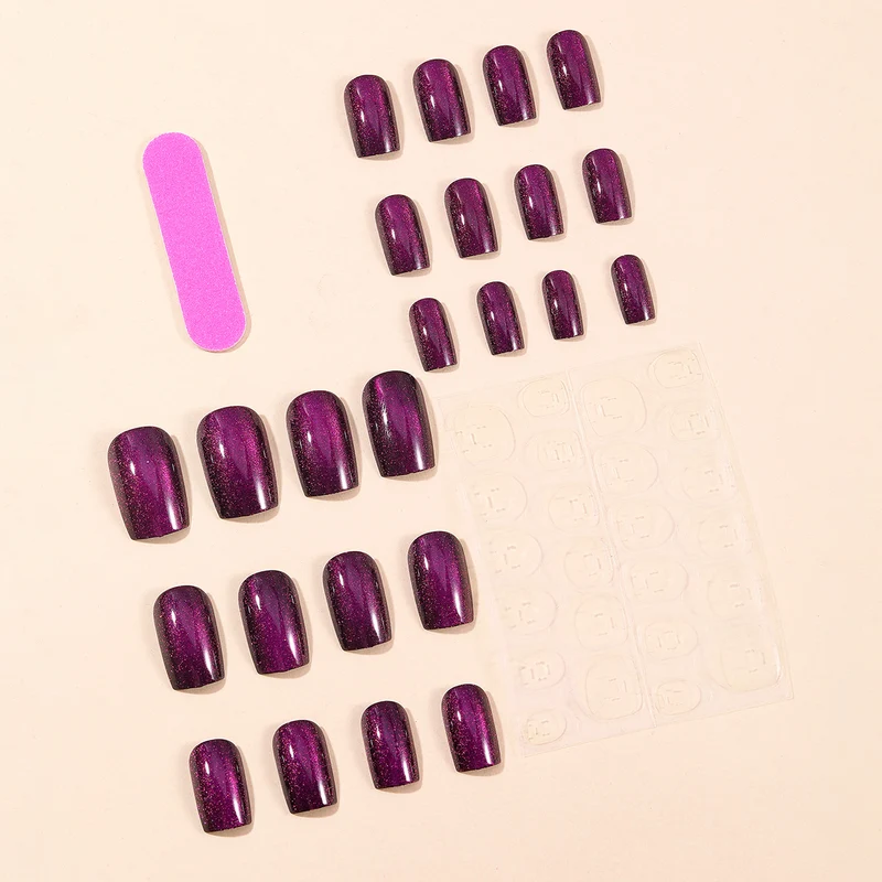 Glossy Ombre Acrylic Nail Art Stornfield