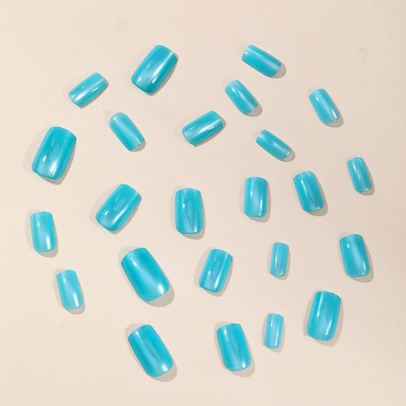 Glossy Gradient Nail Art Extensions Stornfield