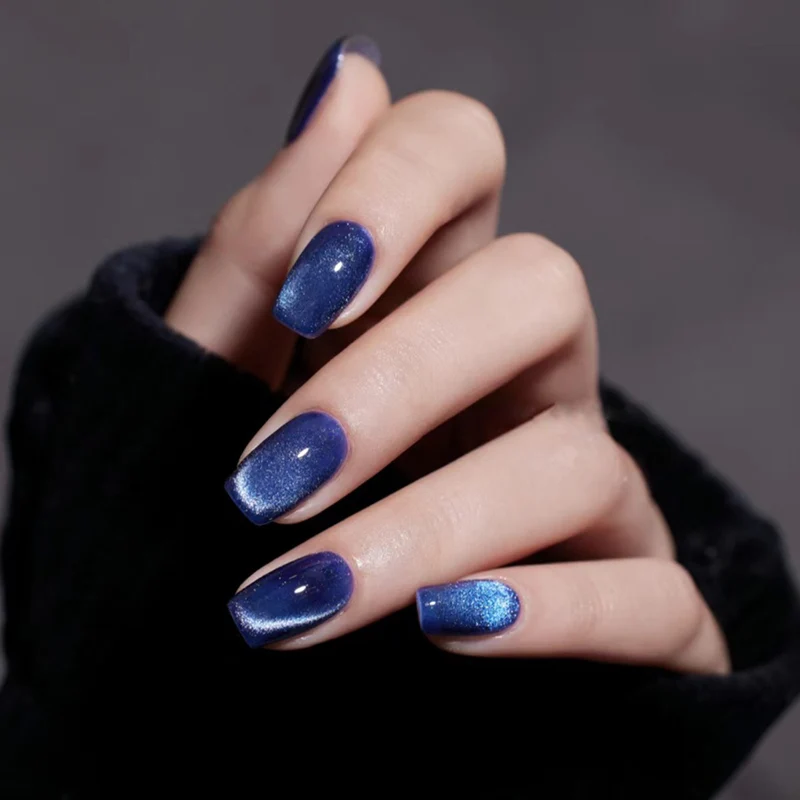 Glittery Gel Nail Art Stornfield