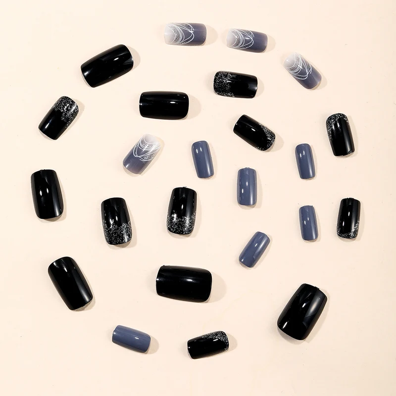 Glittering Decorative Nail Art Extensions Stornfield