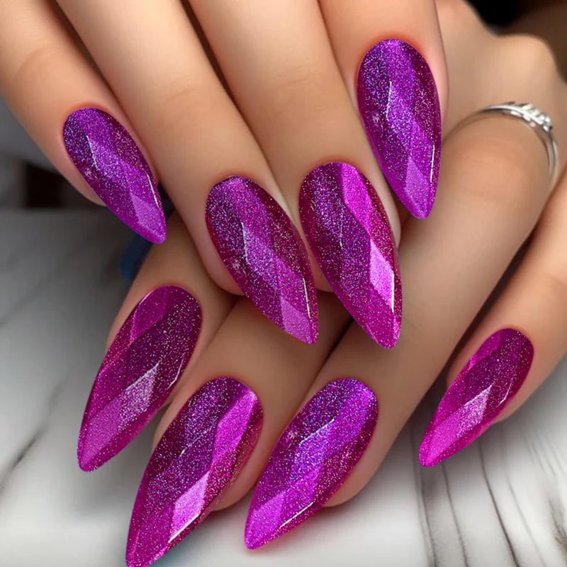 Glamorous Stiletto Nail Art Extensions Stornfield
