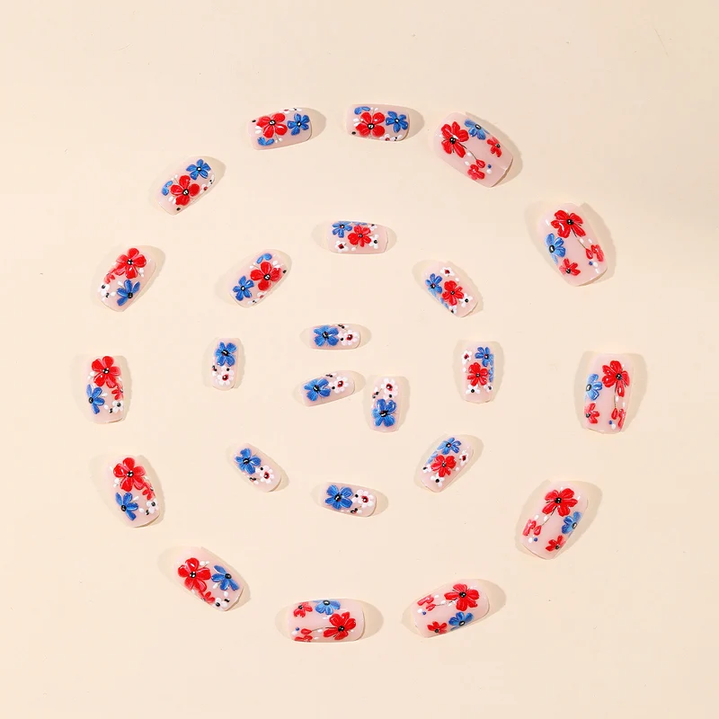 Floral 3D Nail Art Set Stornfield