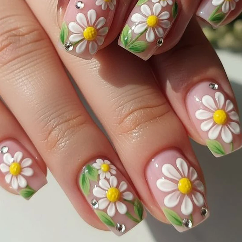 Floral 3D Nail Art Extensions Stornfield 1789713315