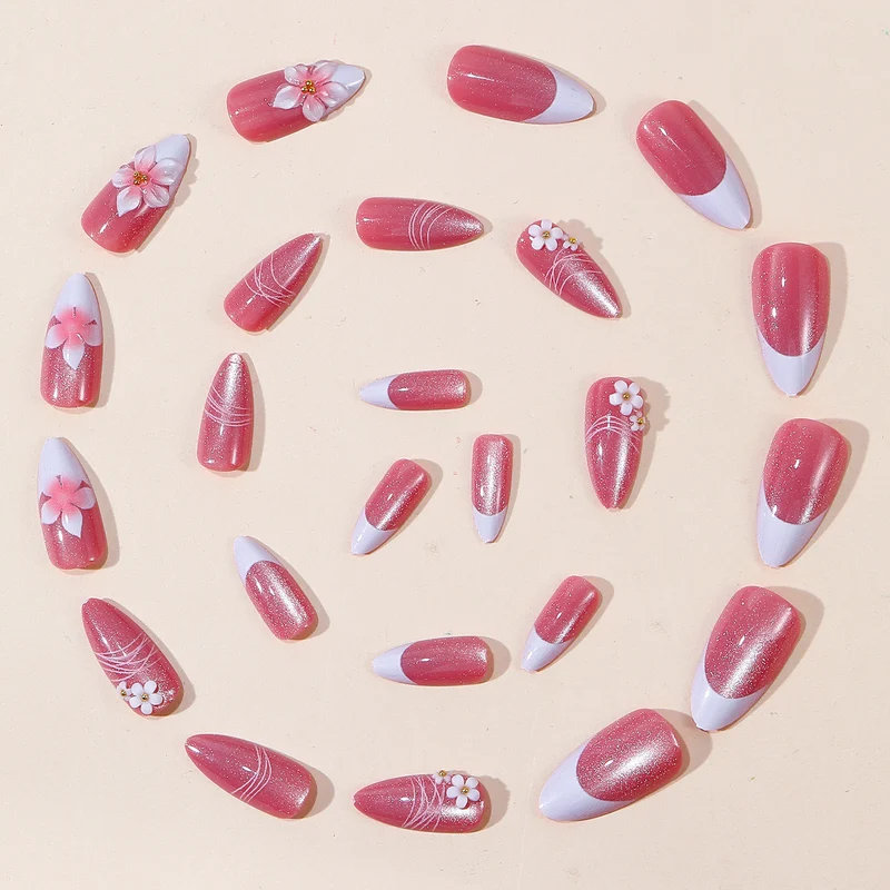 Floral 3D Manicure Art Stornfield