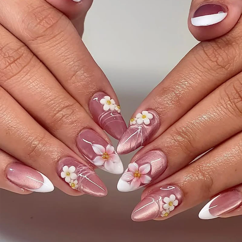 Floral 3D Manicure Art Stornfield
