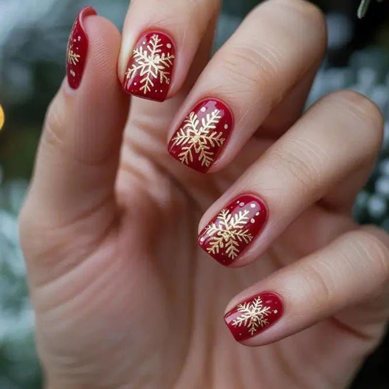 Festive Snowflake Nail Art Kit Stornfield