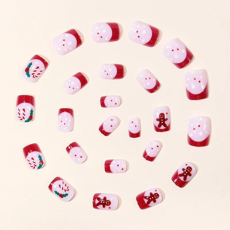 Festive Holiday-Themed Nails Stornfield